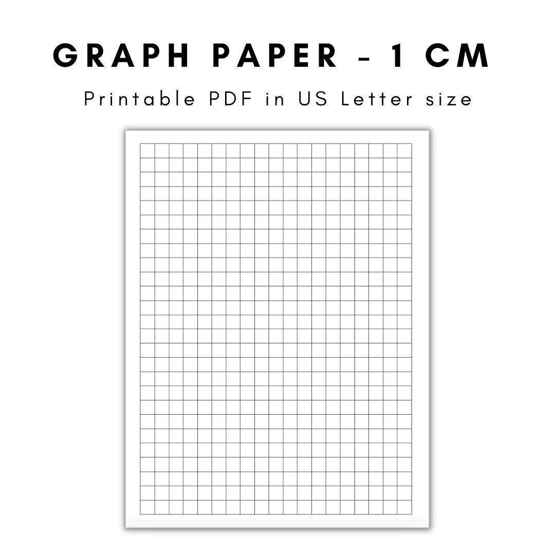 full page graph paper printable