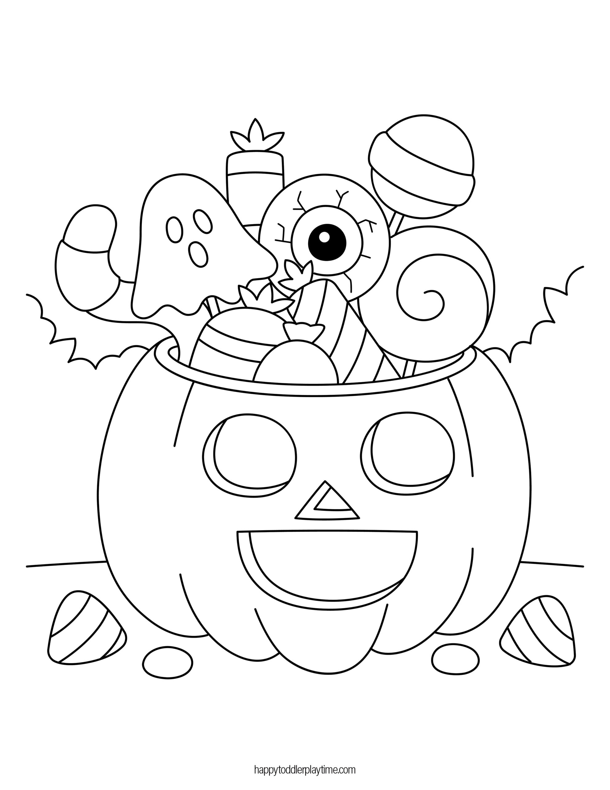 halloween coloring pages