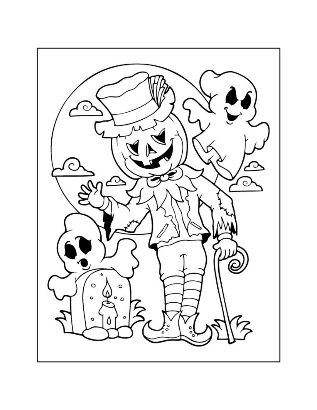 coloring pages for halloween coloring pages for halloween