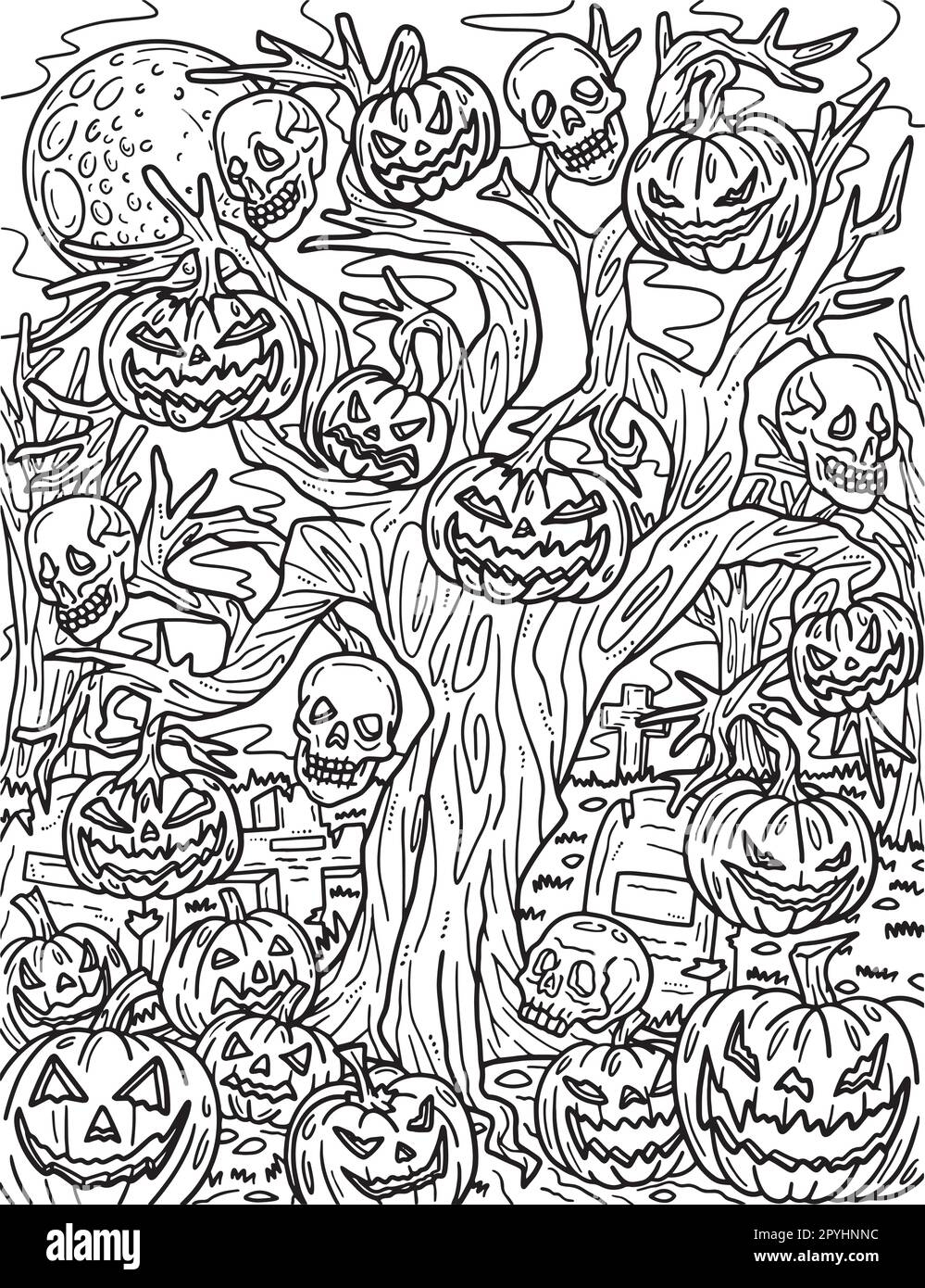 spooky halloween coloring pages spooky halloween coloring pages