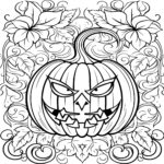 HalloWeen Pumpkin Coloring Book Great Coloring Pages For Boys And Girls Made By Teachers