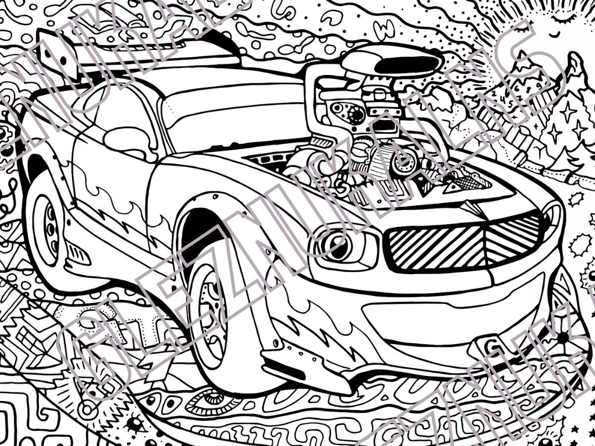 Hand drawn Muscle Cars Coloring Pages With 33 Detailed Designs Digital Download Printable Adult Coloring Book PDF Original Artist Etsy Hand drawn Muscle Cars Coloring Pages With 33 Detailed Designs Digital Download Printable Adult Coloring Book PDF Original Artist Etsy