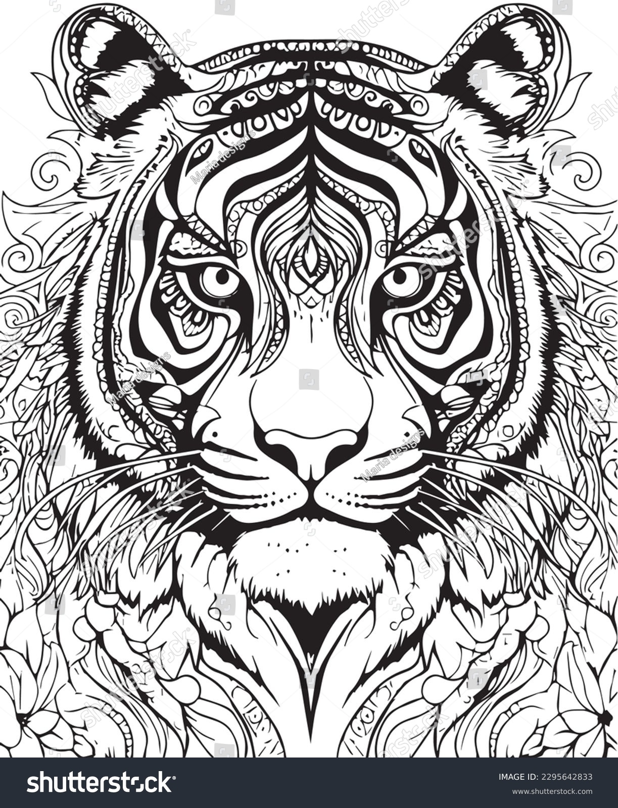 tiger coloring pages