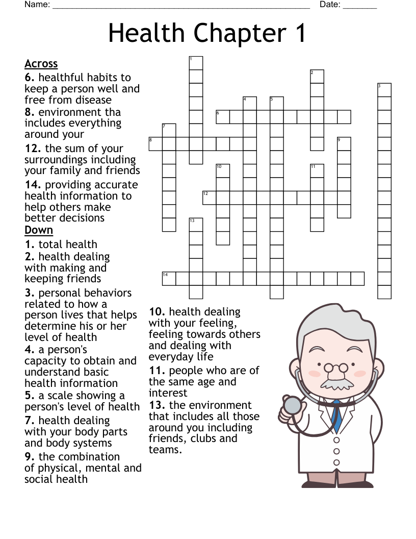 Heath Crossword WordMint