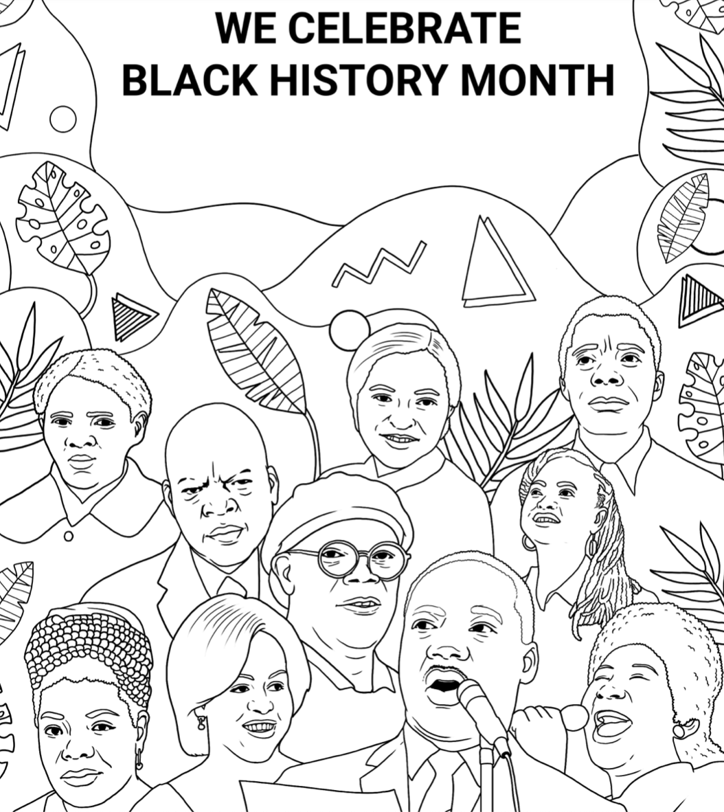 Honoring Black History Month Custom Coloring Books Curious Custom Made In The USA Honoring Black History Month Custom Coloring Books Curious Custom Made In The USA