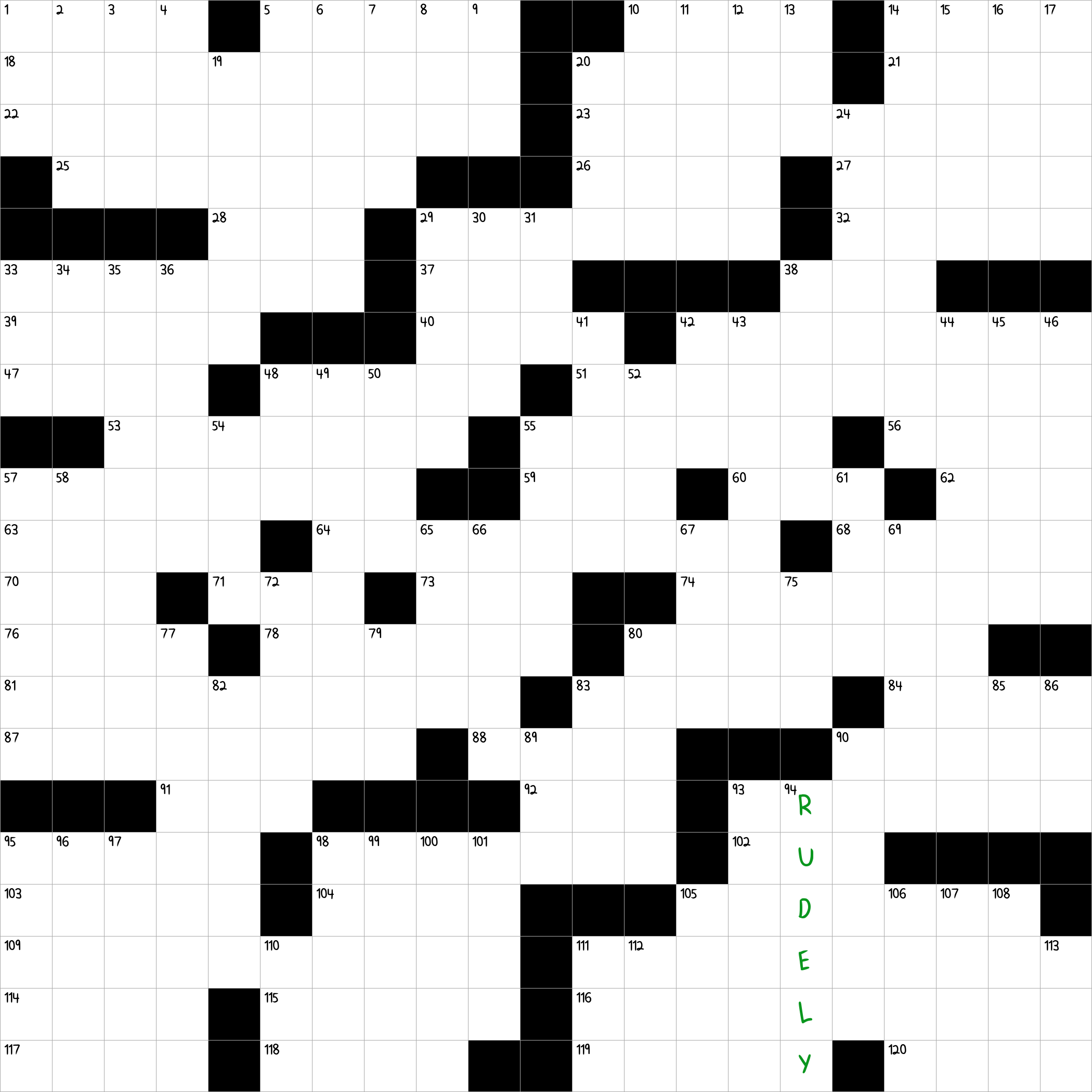 In An Uncouth Manner NYT Crossword Clue January 26 2025