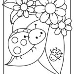 Insect Coloring Pages 12 Cute Bug Pictures To Color Cute Coloring Pages For Kids