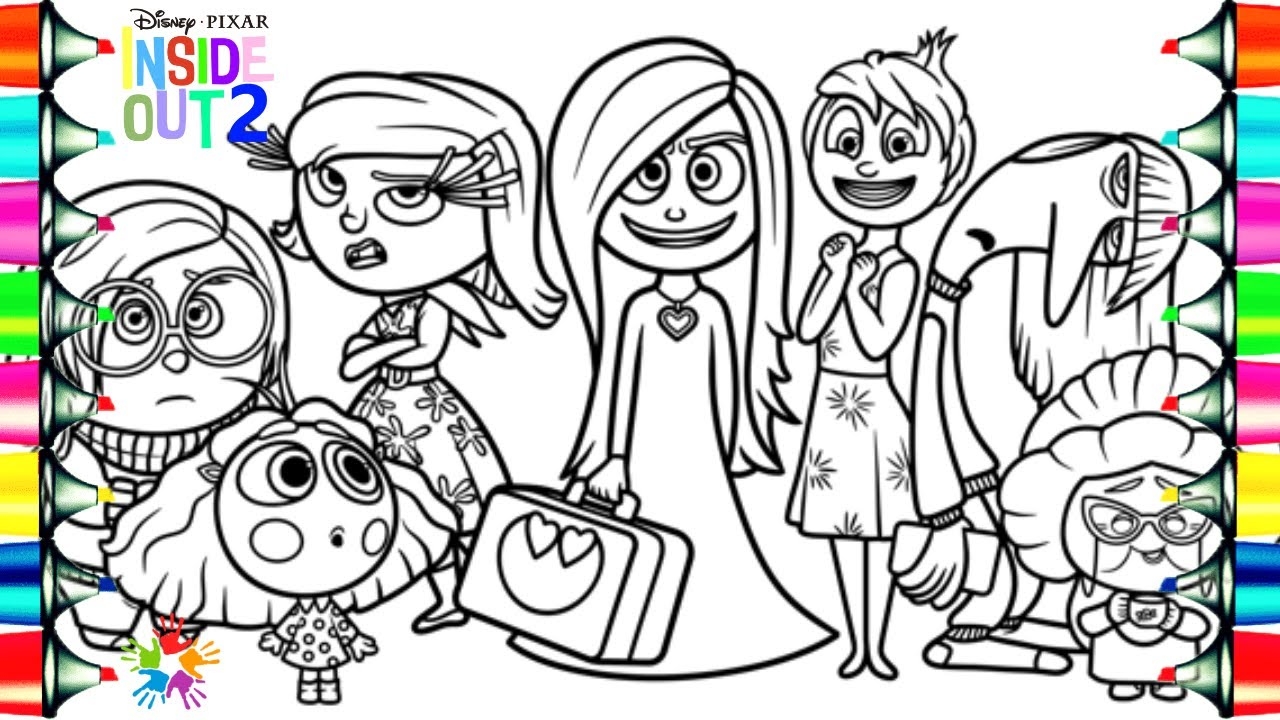 inside out coloring pages