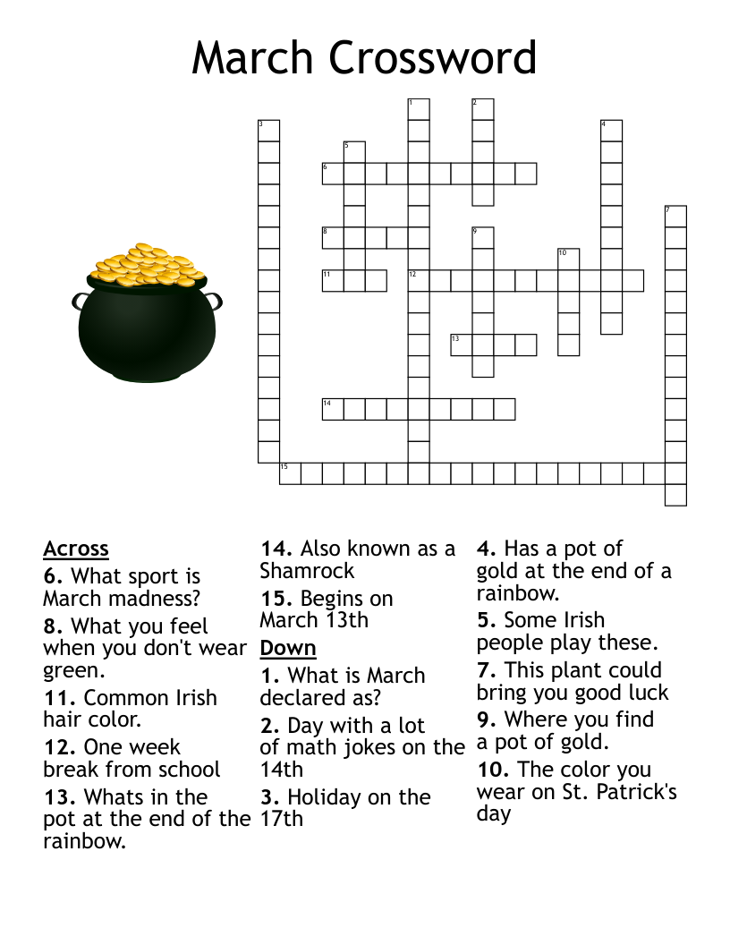 Irish Crossword WordMint