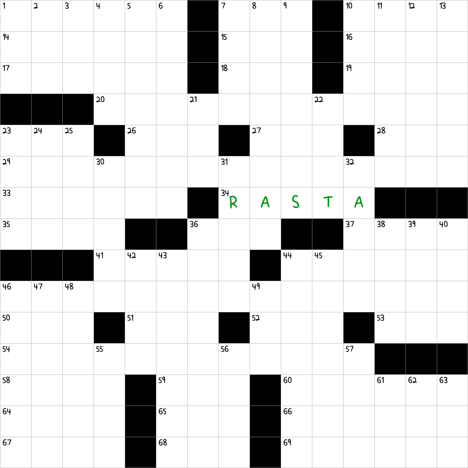 Jah Worshiper NYT Crossword Clue February 24 2025