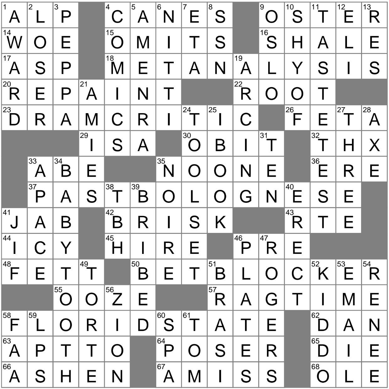 Jelly Roll Morton Genre Crossword Clue Archives LAXCrossword