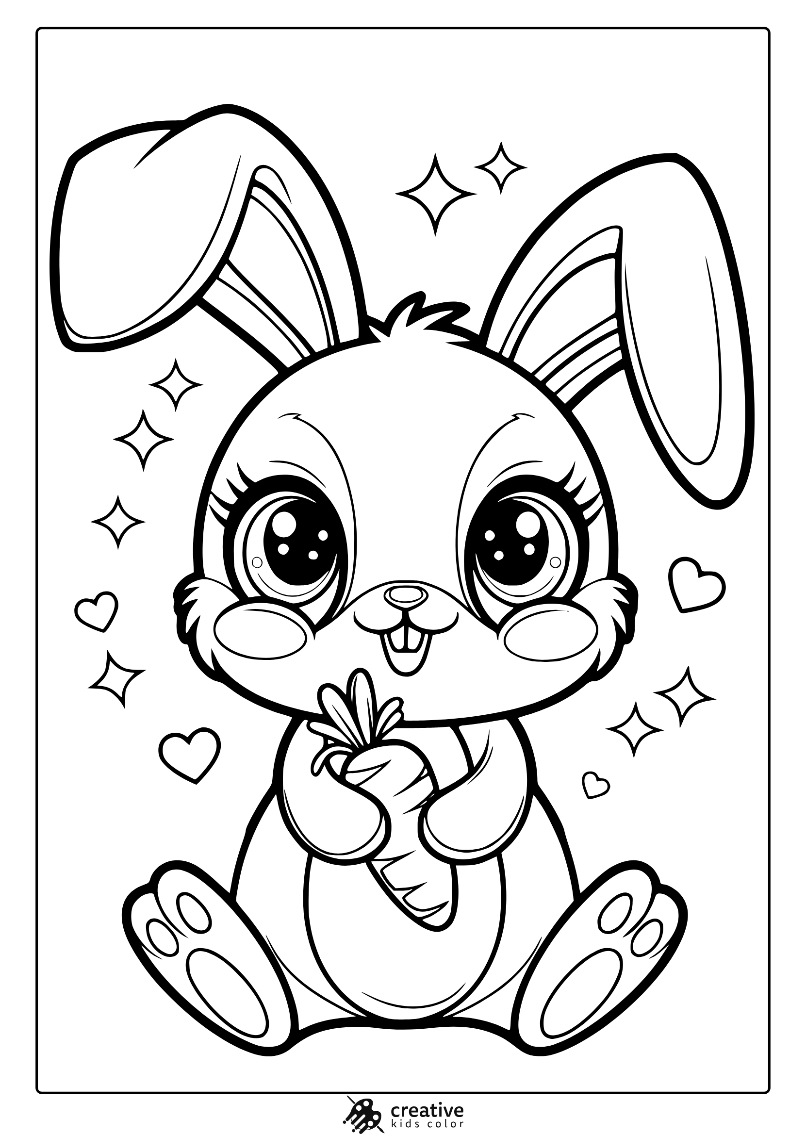 Kawaii Coloring Pages 35 Free Printable PDF  Kawaii Coloring Pages 35 Free Printable PDF
