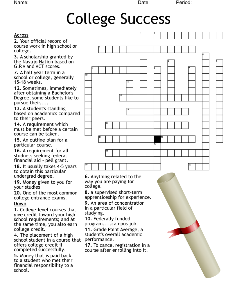 kentucky college crossword