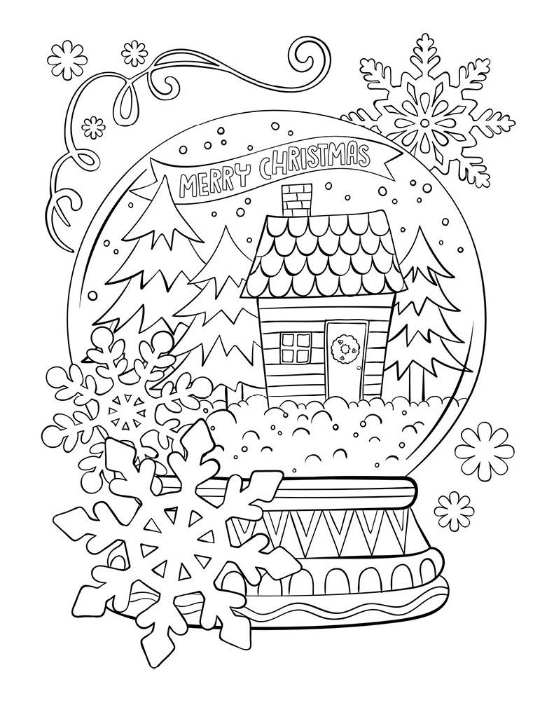 Kids Holiday Coloring Pages Paso Robles Press