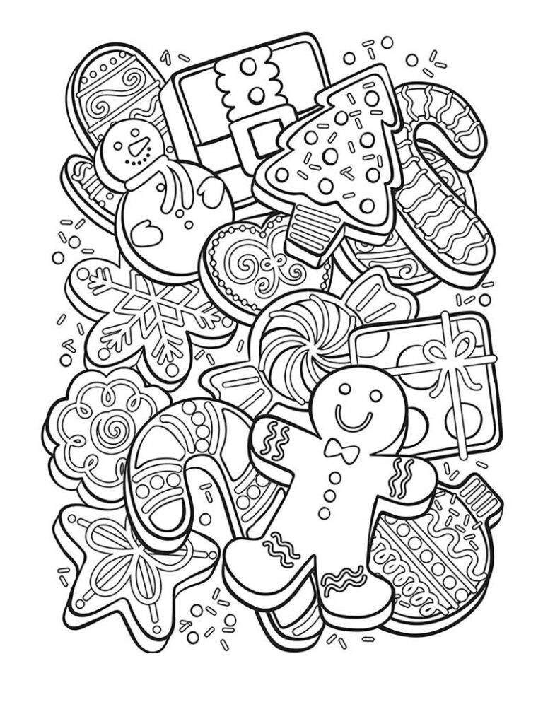 Kids Holiday Coloring Pages Paso Robles Press