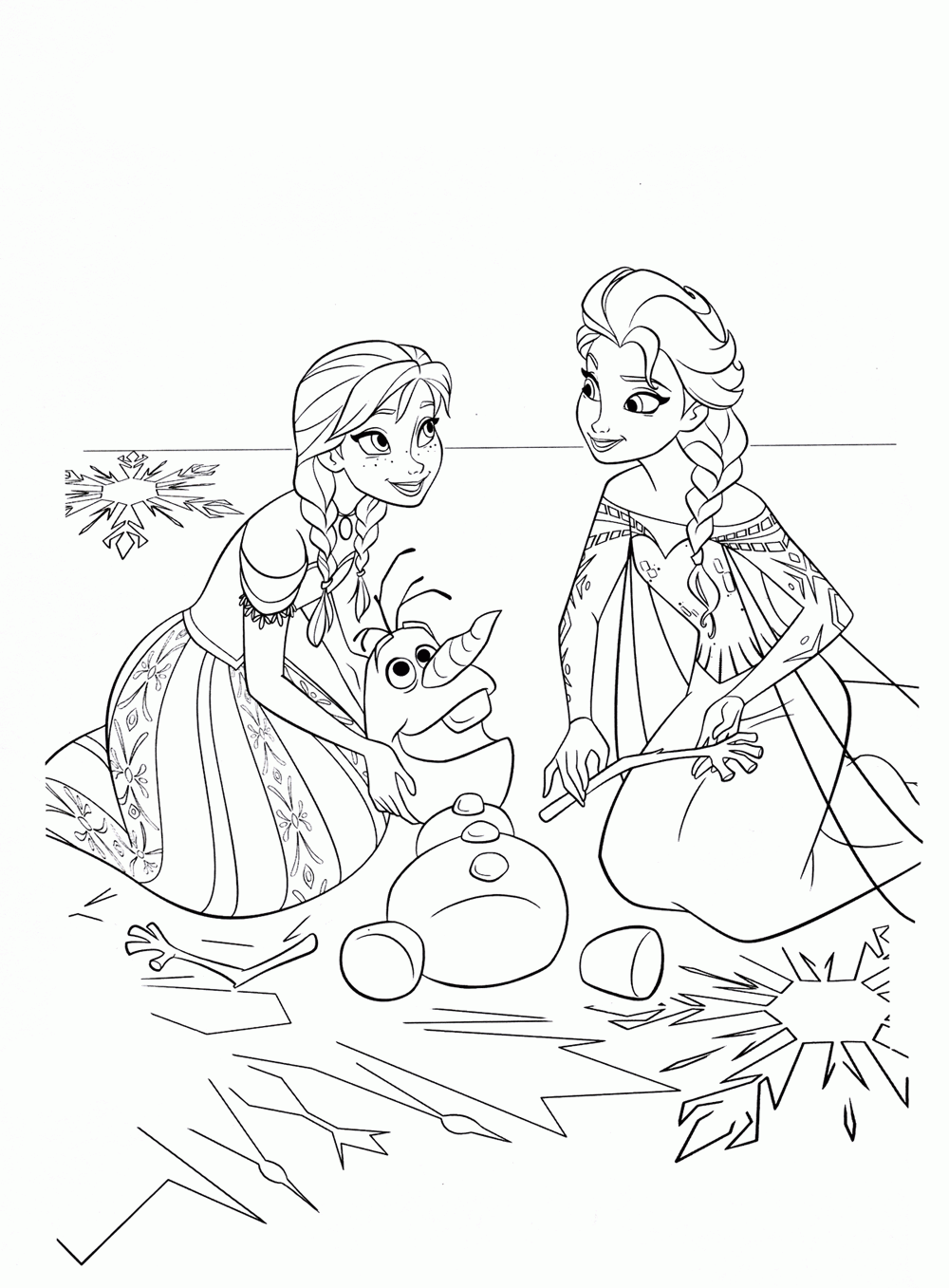 Kids Under 7 Frozen Coloring Pages Kids Under 7 Frozen Coloring Pages