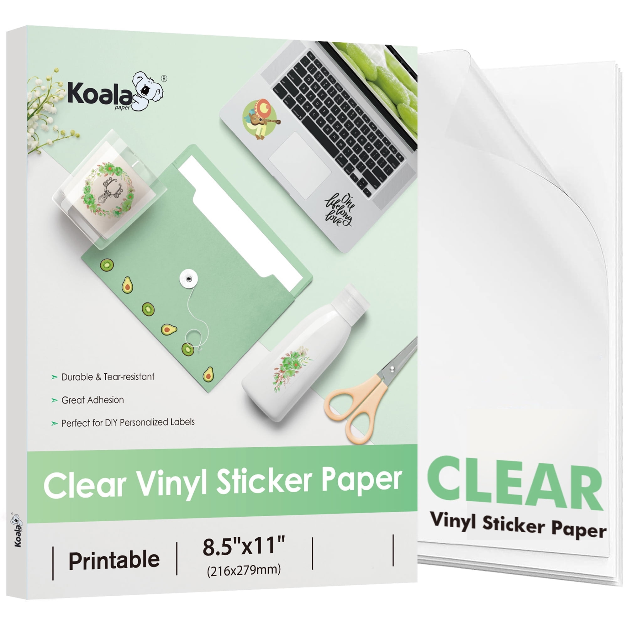clear printable paper