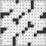 L A Times Crossword Corner Saturday May 31 2025 Stella Zawistowski