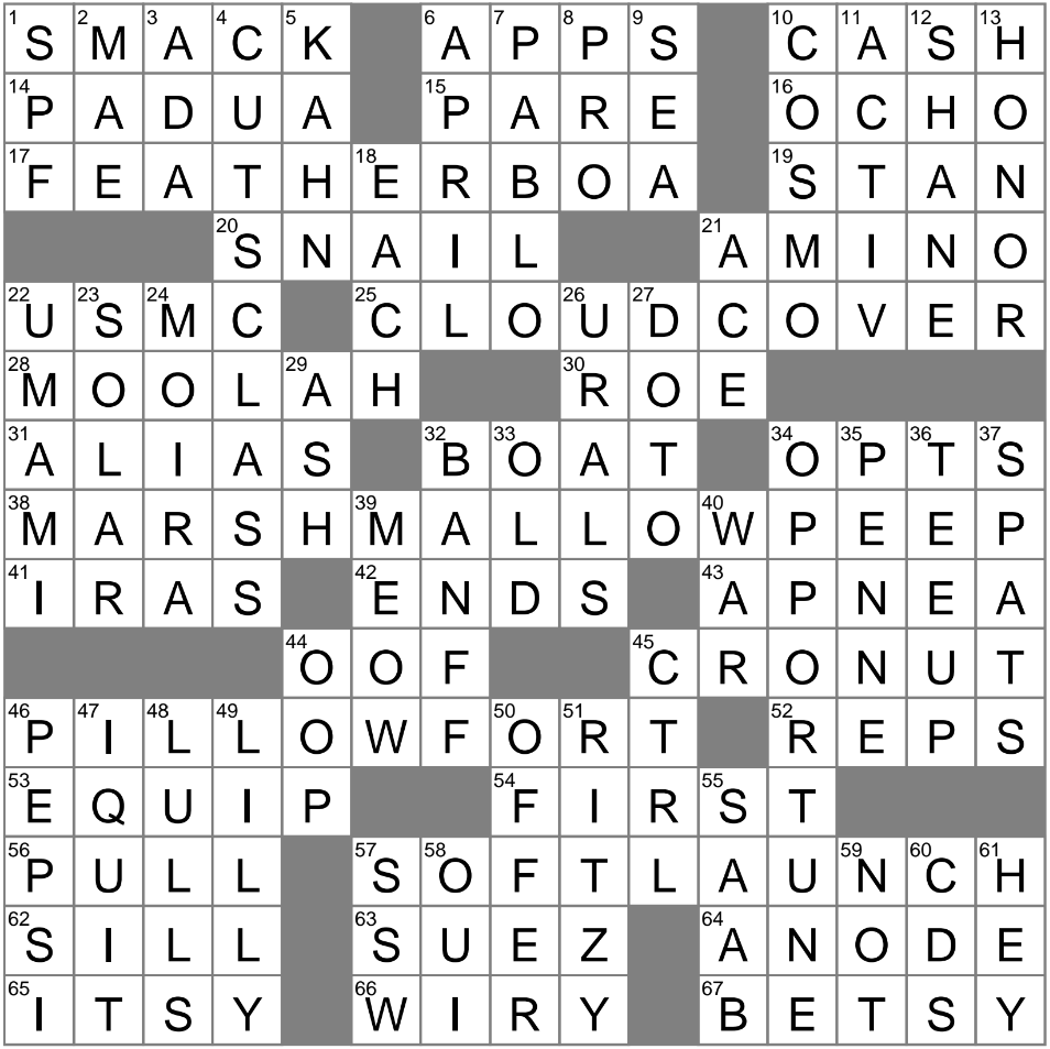LA Times Crossword 11 Nov 24 Monday LAXCrossword
