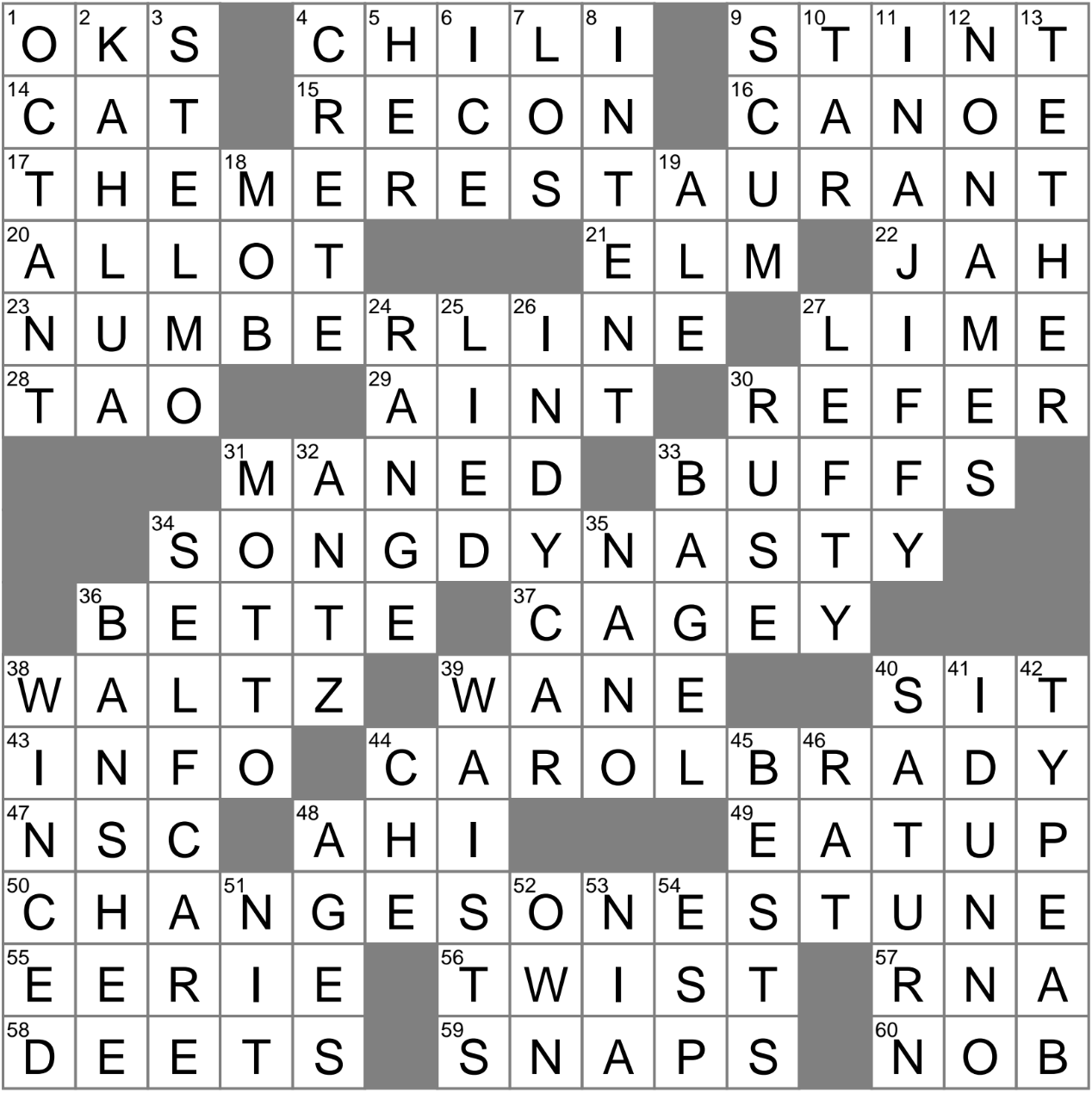 LA Times Crossword 3 Apr 24 Wednesday LAXCrossword