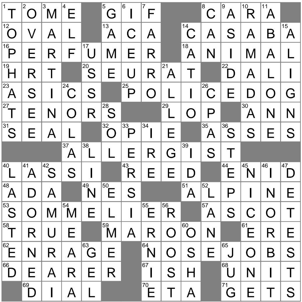 LA Times Crossword 6 Aug 25 Wednesday LAXCrossword LA Times Crossword 6 Aug 25 Wednesday LAXCrossword