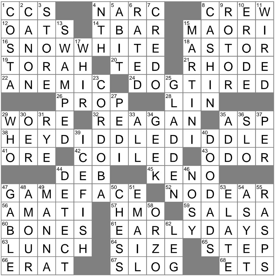 LA Times Crossword 9 Dec 24 Monday LAXCrossword LA Times Crossword 9 Dec 24 Monday LAXCrossword