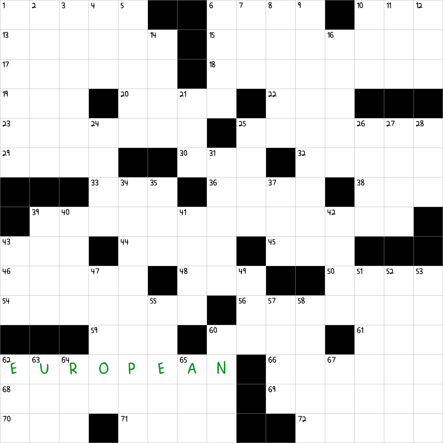 Latvian Or Liechtensteiner NYT Crossword Clue December 24 2024
