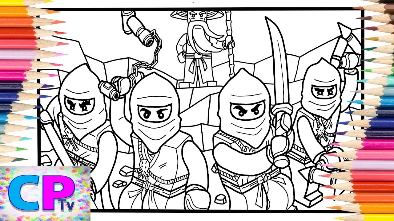 Lego Ninjago Coloring Pages Ninjago Coloring Different Heaven Safe And Sound NCS Release YouTube