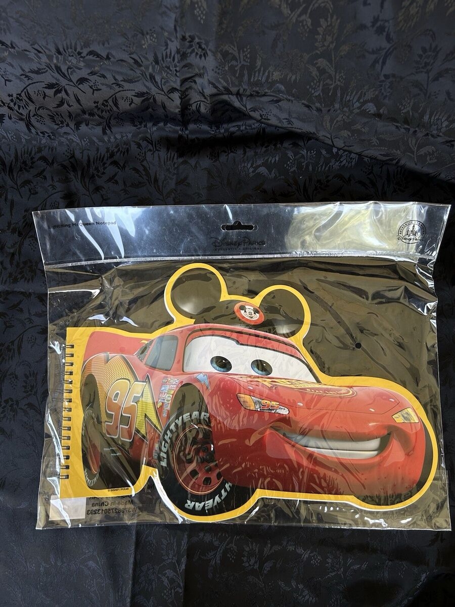 Lightning McQueen Coloring Book Disney Cars Shaped Notepad Coloring Pages EBay