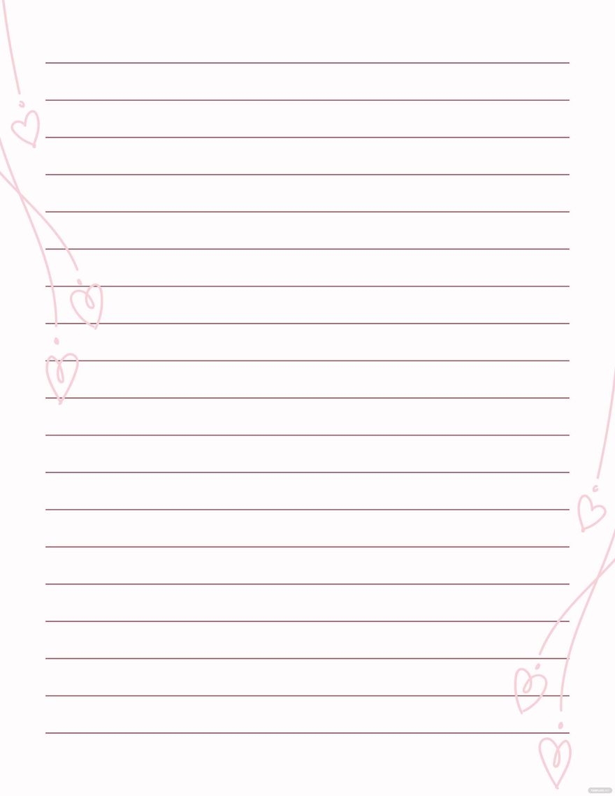 printable lined paper pdf