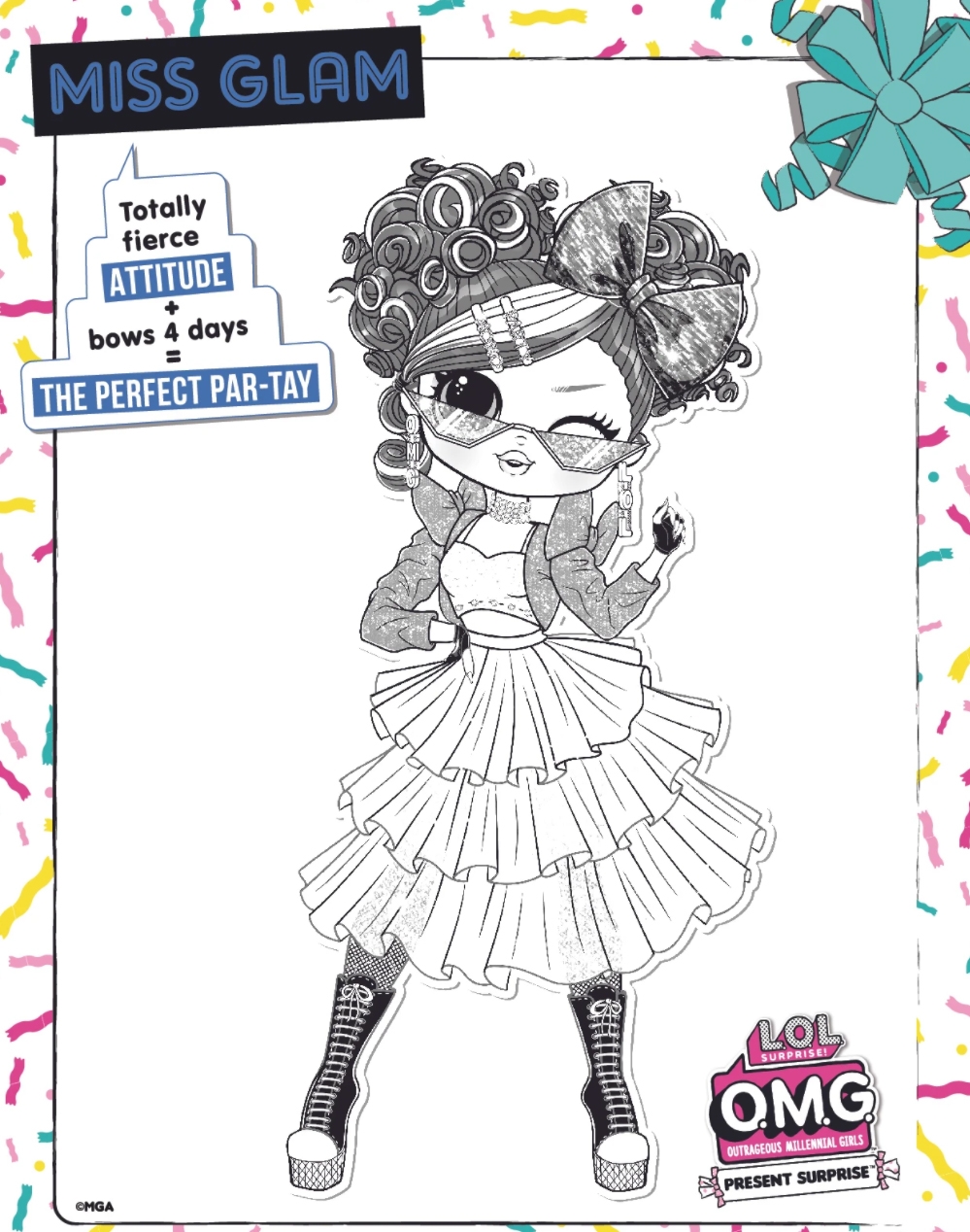 LOL OMG Coloring Pages YouLoveIt