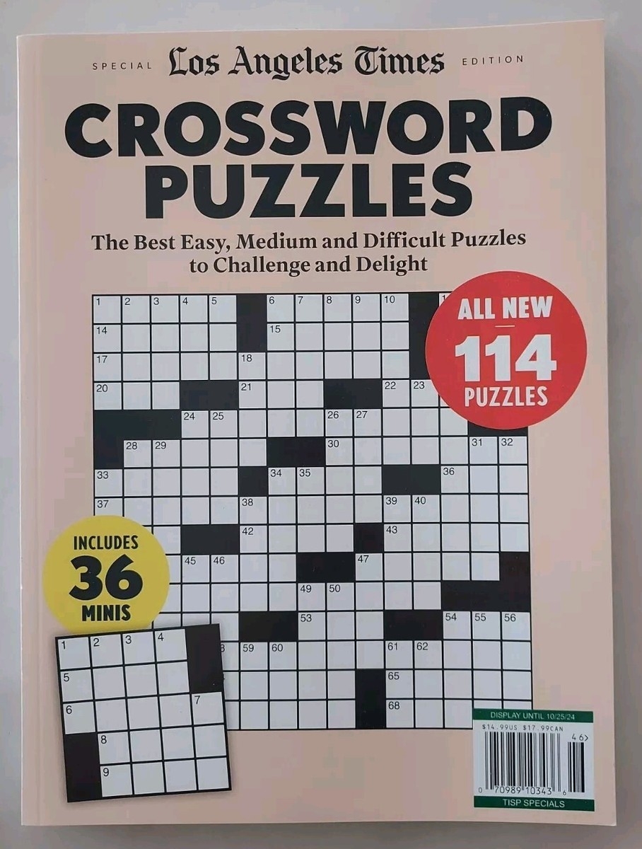 los angeles daily times crossword