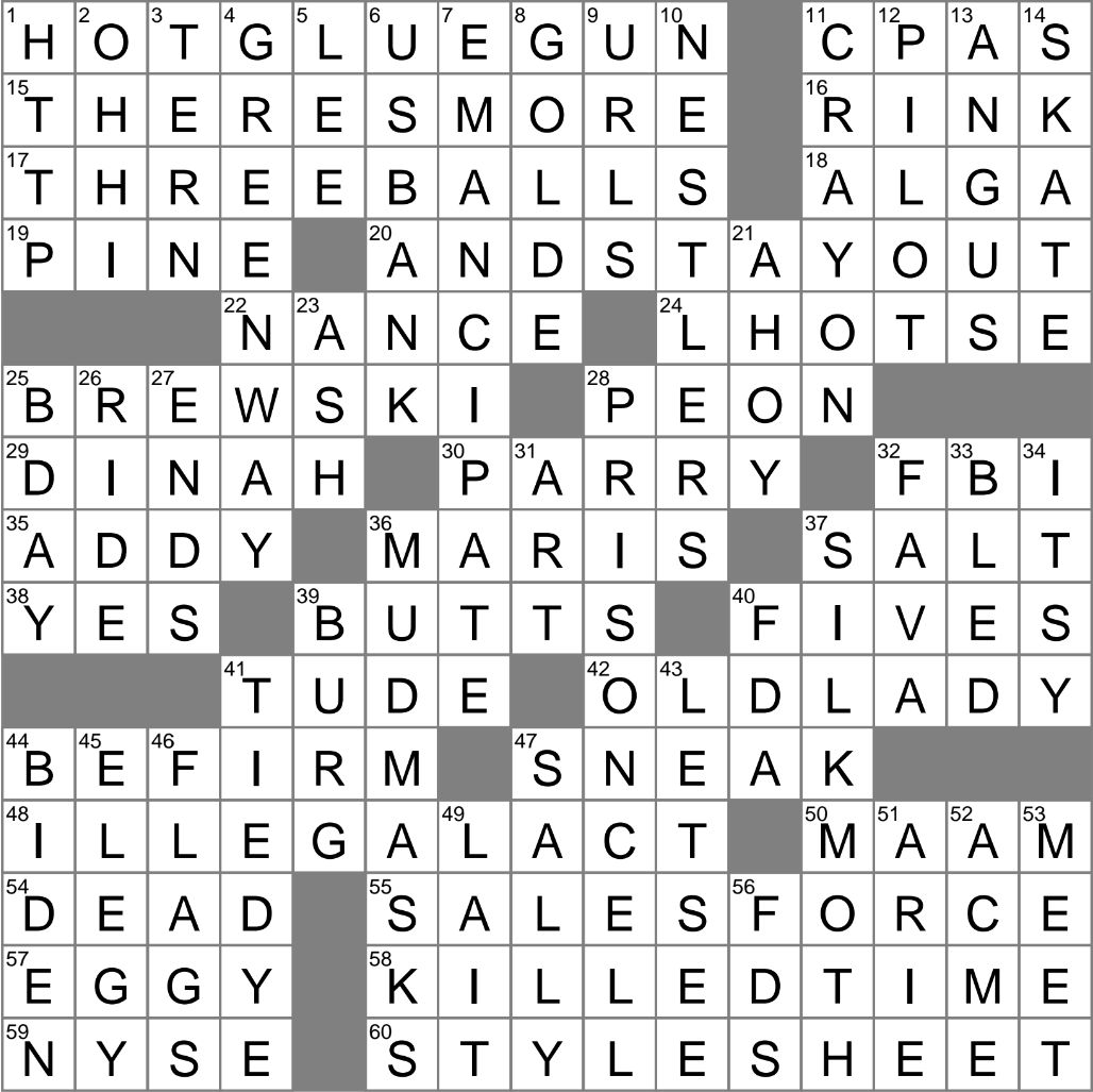 parcel of land crossword clue