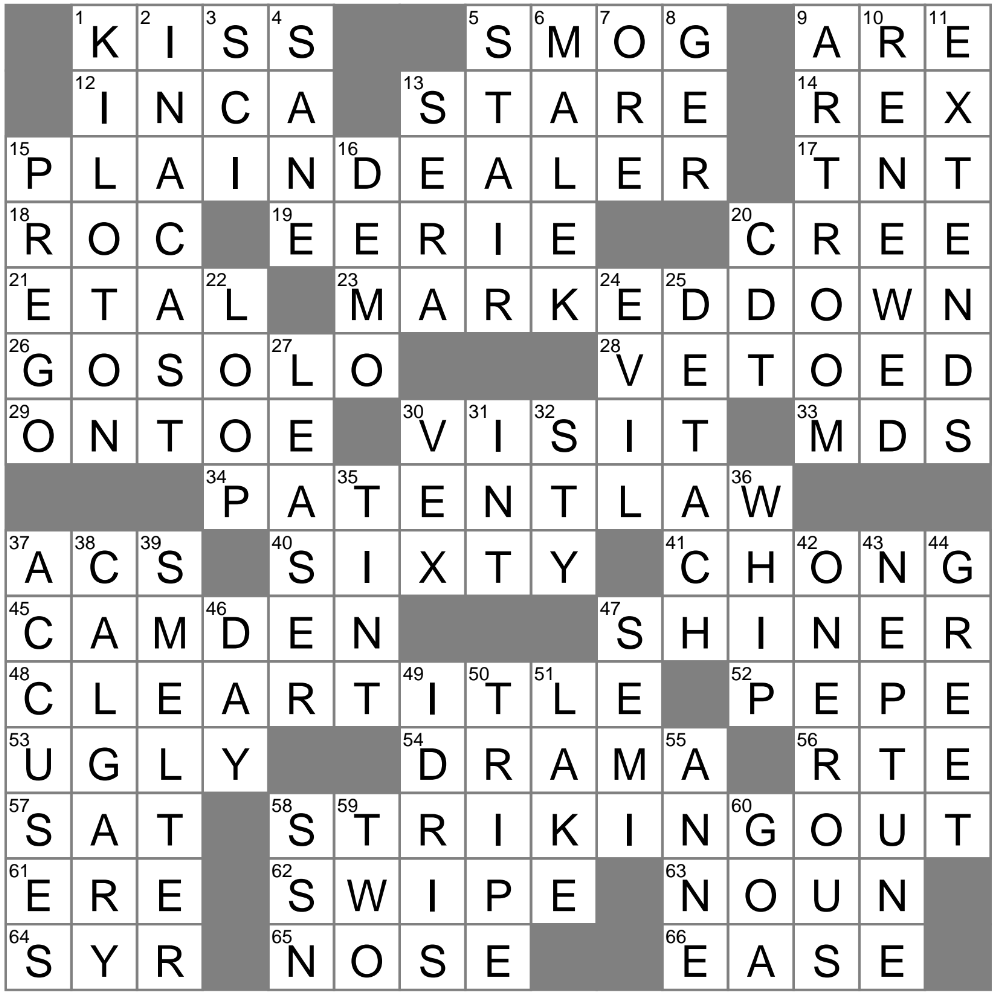 Made up Band Crossword Clue Archives LAXCrossword