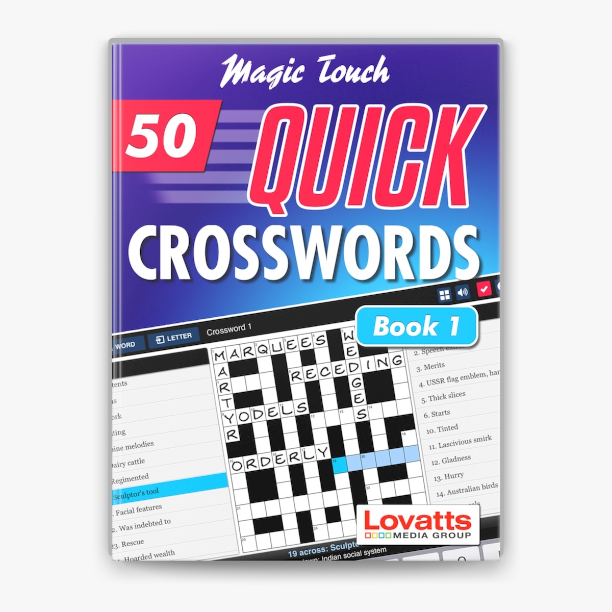 Magic Touch Quick Crosswords 1 By Lovatts Crosswords Puzzles On Apple Books