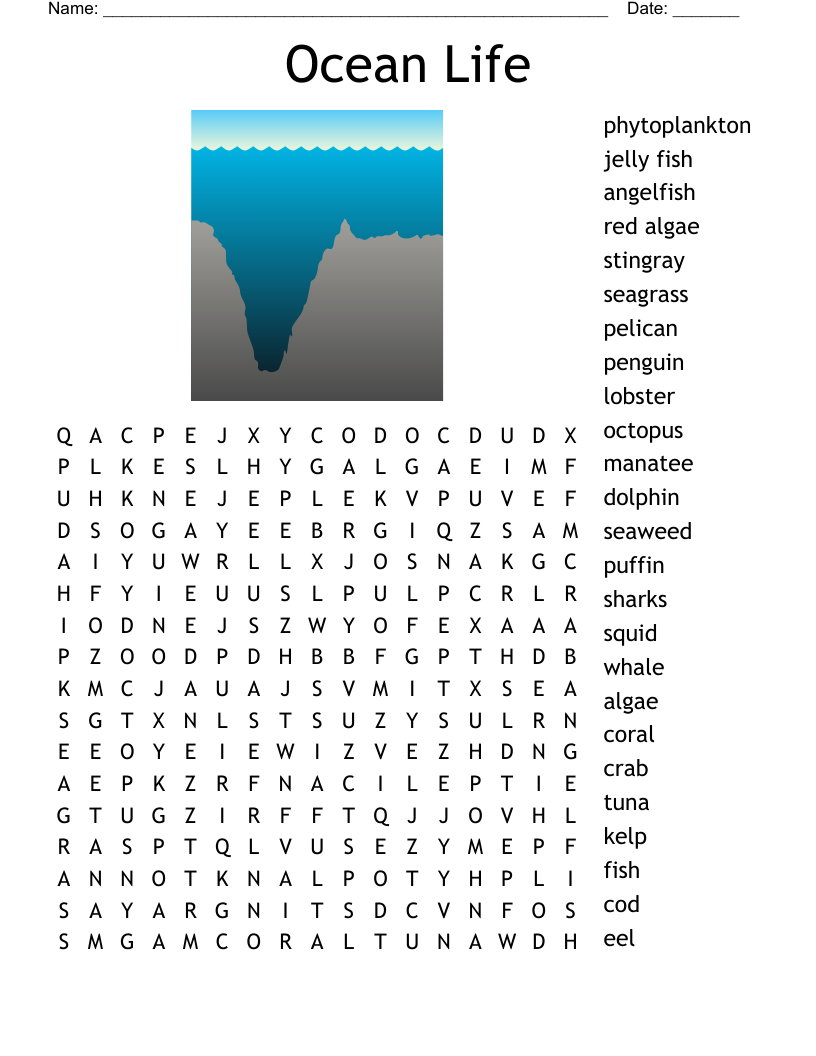 Manatees Crossword WordMint