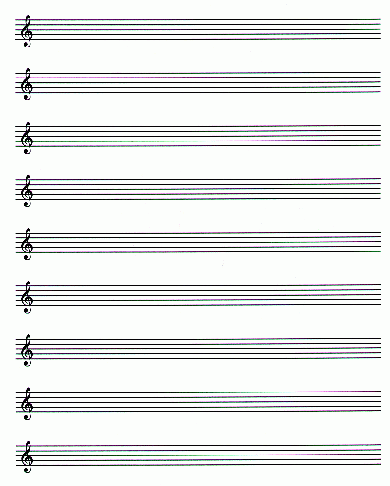 manuscript paper printable