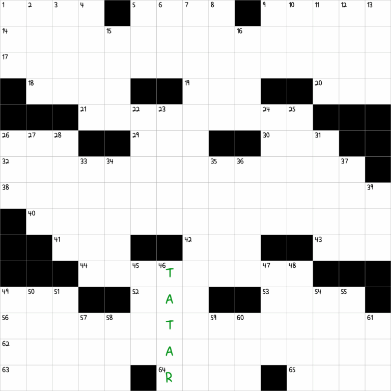 Member Of The Golden Horde NYT Crossword Clue December 20 2024