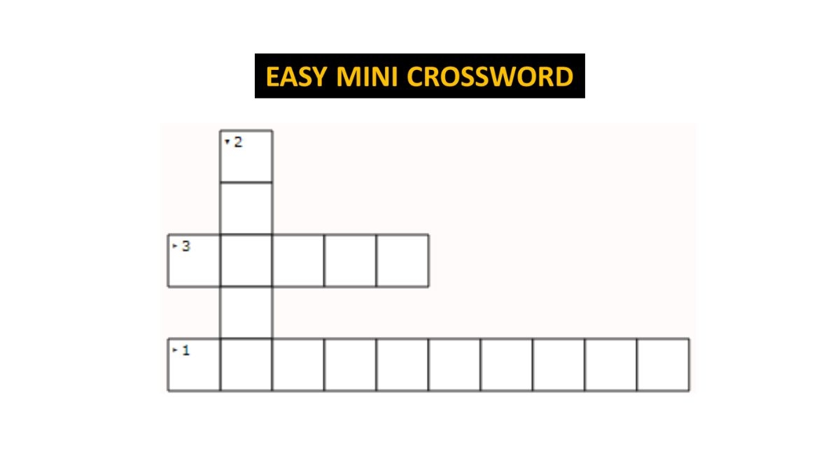 Mini Crossword With Answers June 20 2023