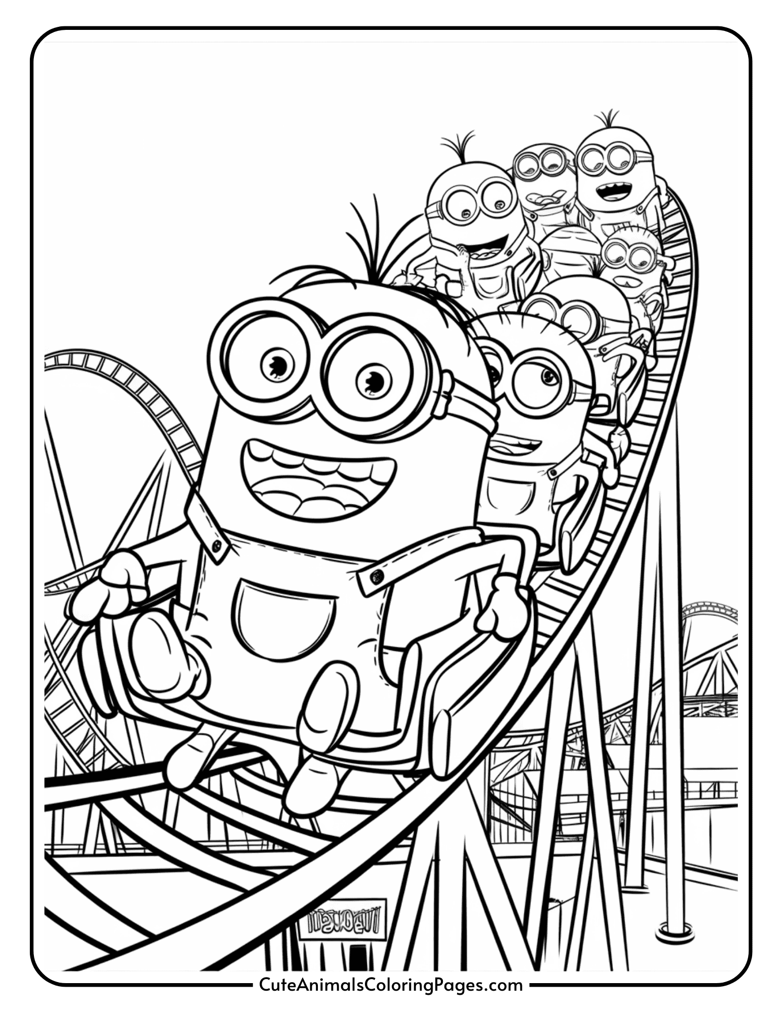 minion coloring pages
