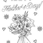 Mother s Day Coloring Page Mother s Day Printables Mother s Day Sheets Mother s Day Coloring Book For Kids Happy Mother s Day Coloring Etsy