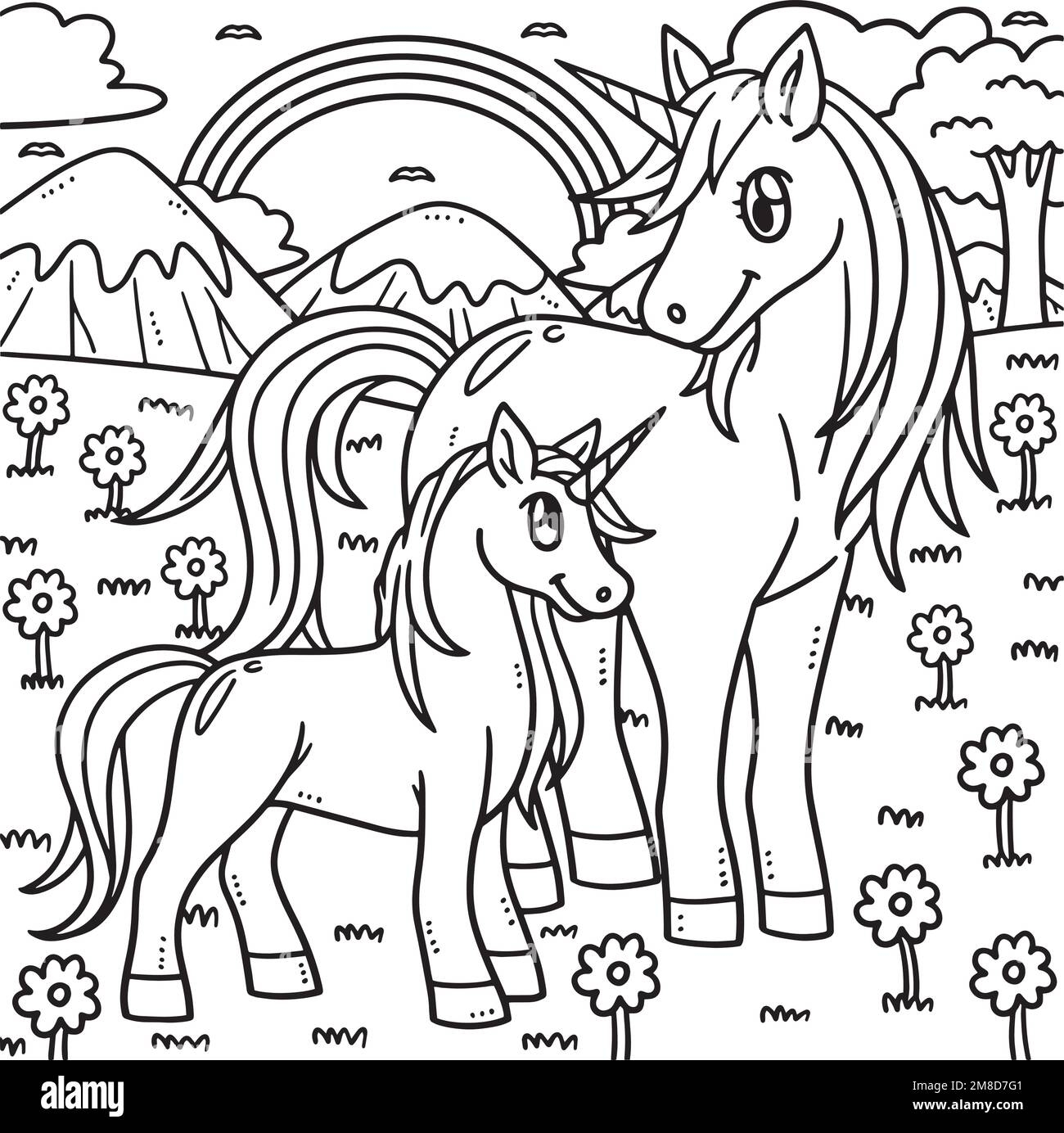 baby unicorn coloring pages baby unicorn coloring pages