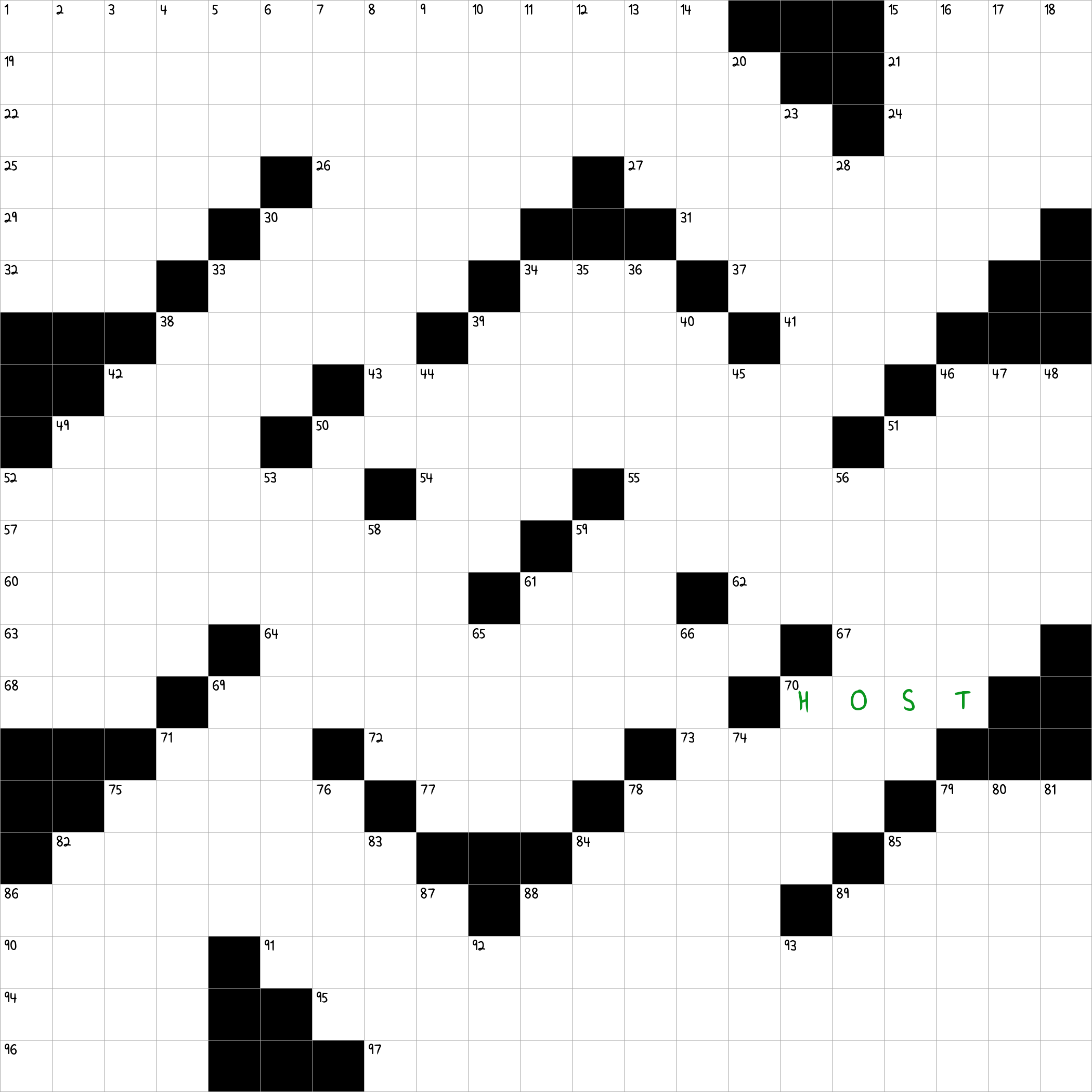 Multitude NYT Crossword Clue December 22 2024