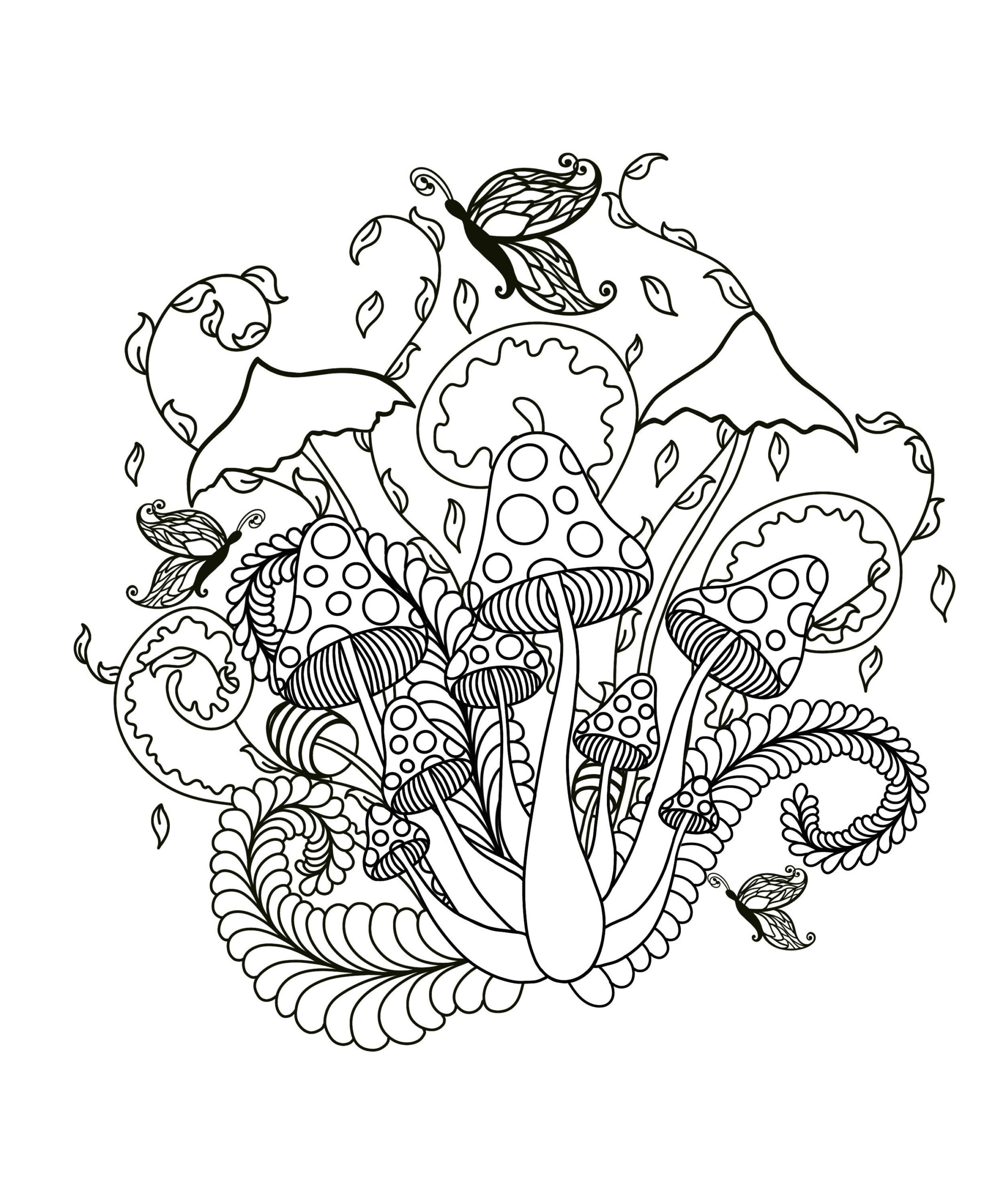 Mushroom Coloring Page Printable Mushroom Coloring Page Download PNG PDF JPG Etsy Mushroom Coloring Page Printable Mushroom Coloring Page Download PNG PDF JPG Etsy