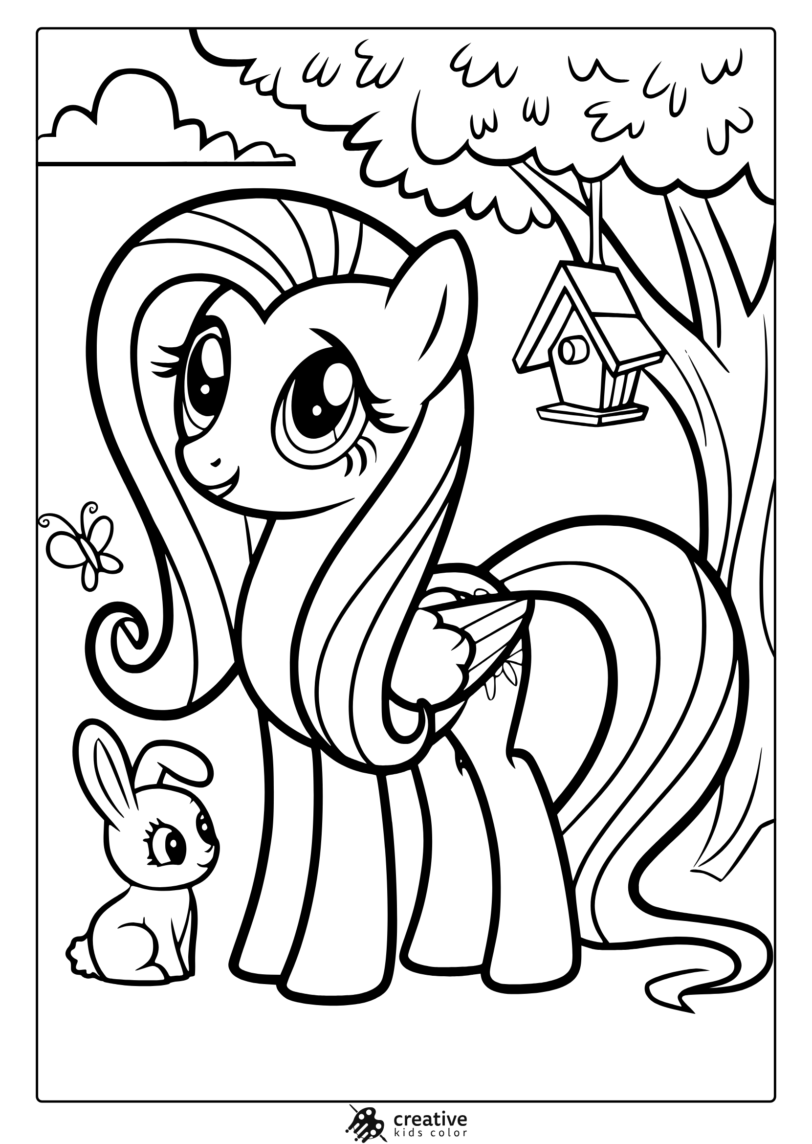 My Little Pony Coloring Pages 30 Free Printable PDF  My Little Pony Coloring Pages 30 Free Printable PDF