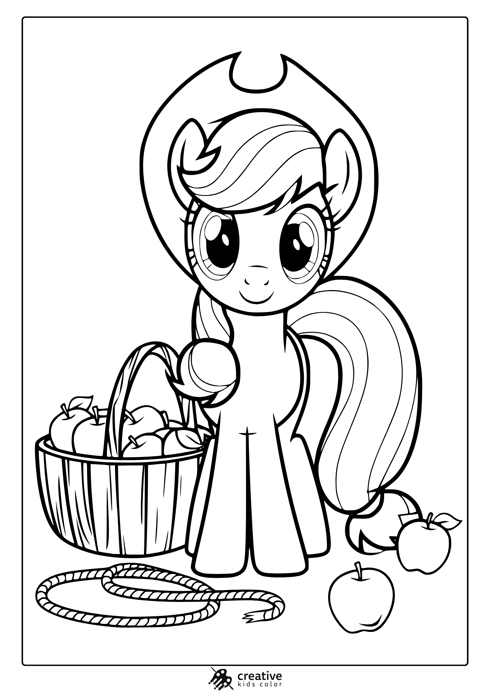 My Little Pony Coloring Pages 30 Free Printable PDF  My Little Pony Coloring Pages 30 Free Printable PDF