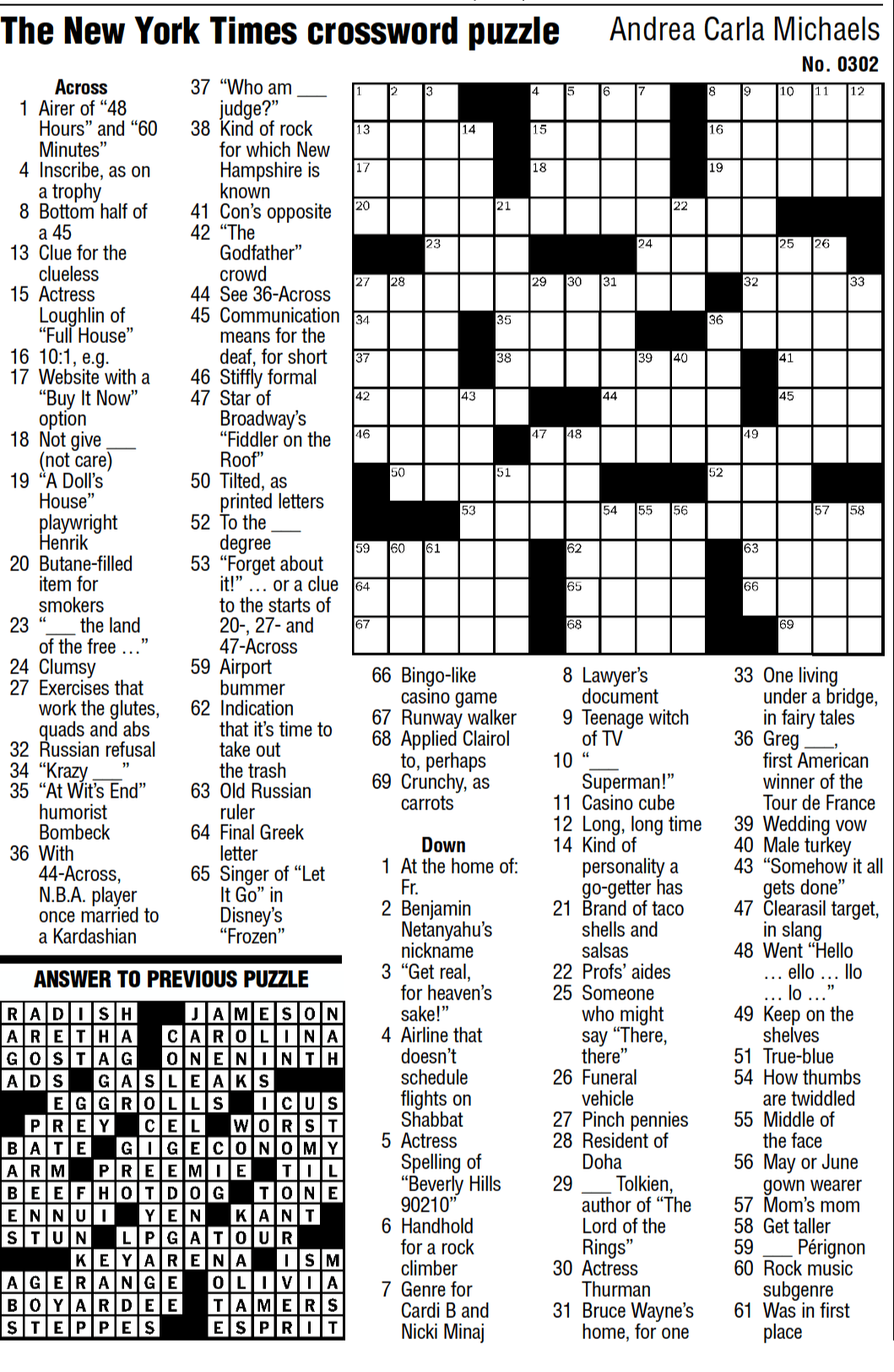 investigative journalism nyt crossword
