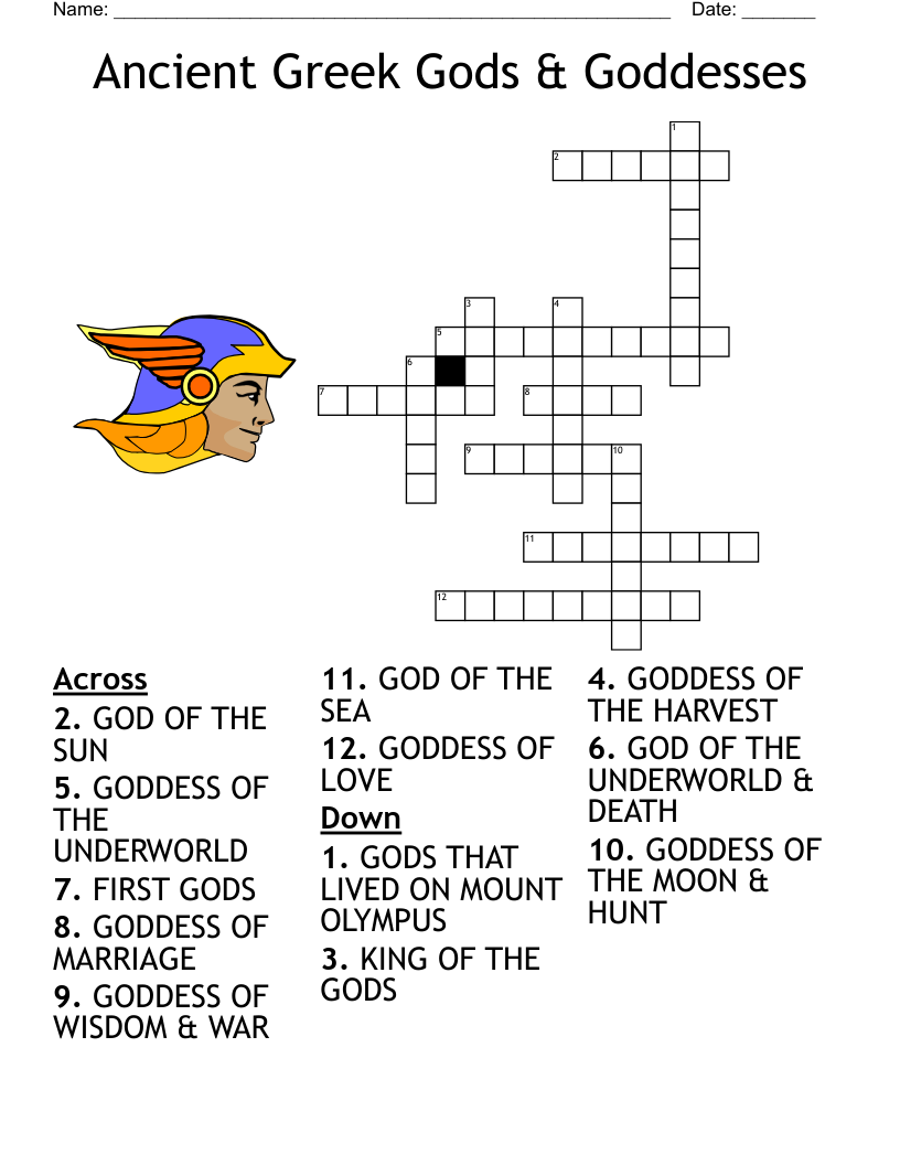 Norse Mythology Crossword WordMint