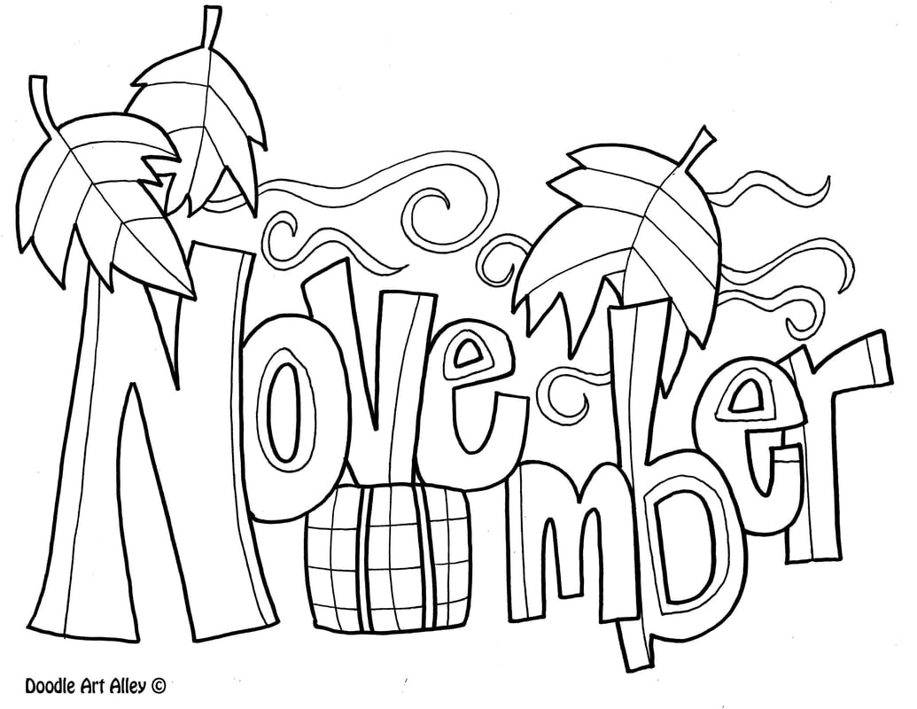 november coloring pages november coloring pages