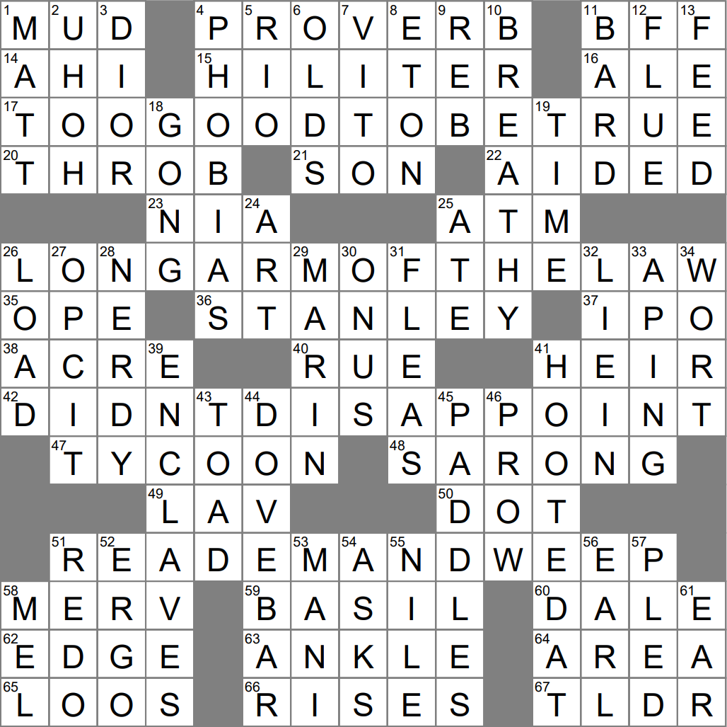 Option For Soap Or Ice Cream Crossword Clue Archives LAXCrossword